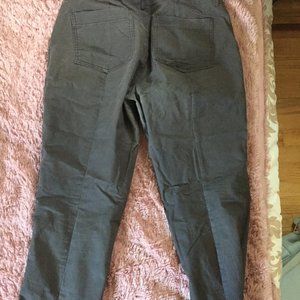 Gray basic trousers